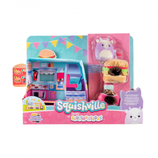 Squishville - Lekscen Eats 'n' Treats i gruppen LEKSAKER / Gosedjur / Squishmallows hos Spelexperten (2320483)