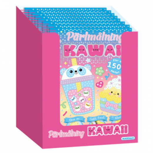 Pärlmålning Pysselbok Kawaii i gruppen Nyheter hos Spelexperten (232410)