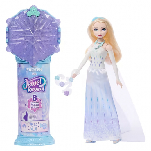 Disney Frozen Fashion Doll Reveal Elsa i gruppen LEKSAKER / Figurer och lekset / Disney hos Spelexperten (237-2601)