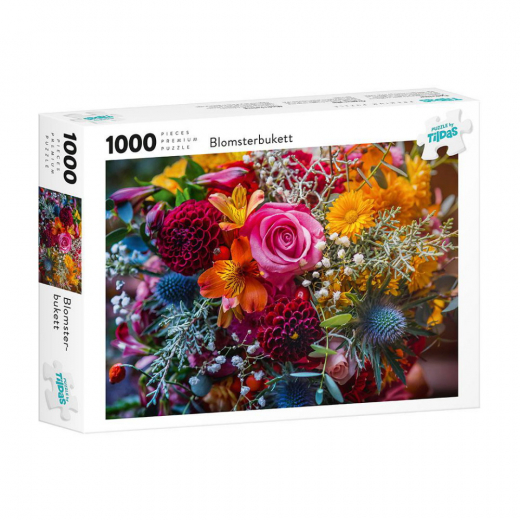 Tildas Pussel: Blomsterbukett 1000 Bitar i gruppen PUSSEL / 1000 bitar hos Spelexperten (24-231010)