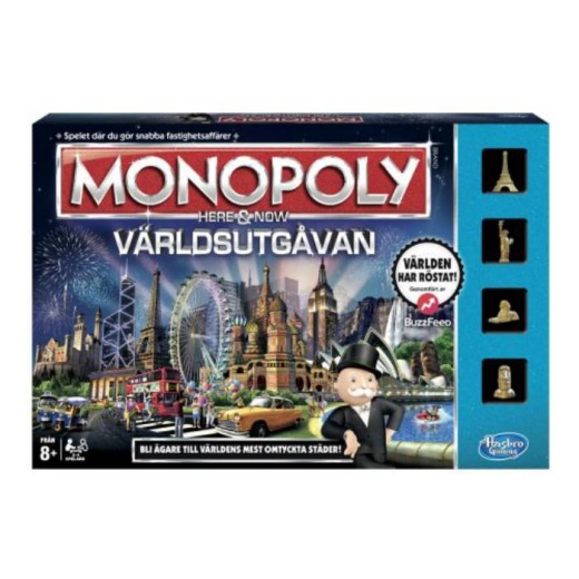 Monopol Here & Now - Världsutgåvan i gruppen  hos Spelexperten (240975)