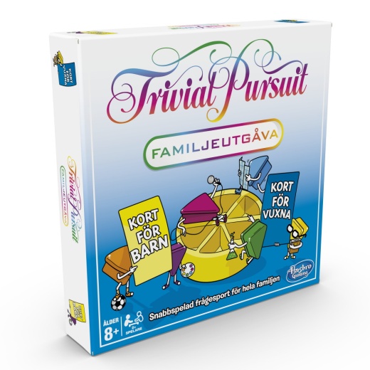 Trivial Pursuit Familjeutgåva i gruppen SÄLLSKAPSSPEL / Familjespel hos Spelexperten (240980)