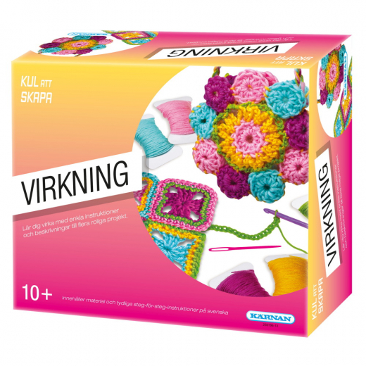 Kul att skapa - Virkning i gruppen LEKSAKER / Skapa & måla hos Spelexperten (250196)