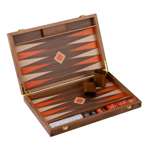 Engelhart Backgammon Medium i gruppen SÄLLSKAPSSPEL / Backgammon hos Spelexperten (250548)