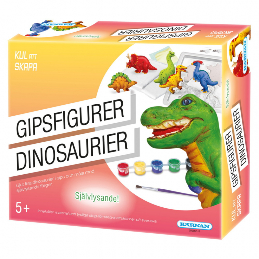 Kul Att Skapa - Gipsfigurer Dinosaurier i gruppen LEKSAKER / Skapa & måla hos Spelexperten (250652)