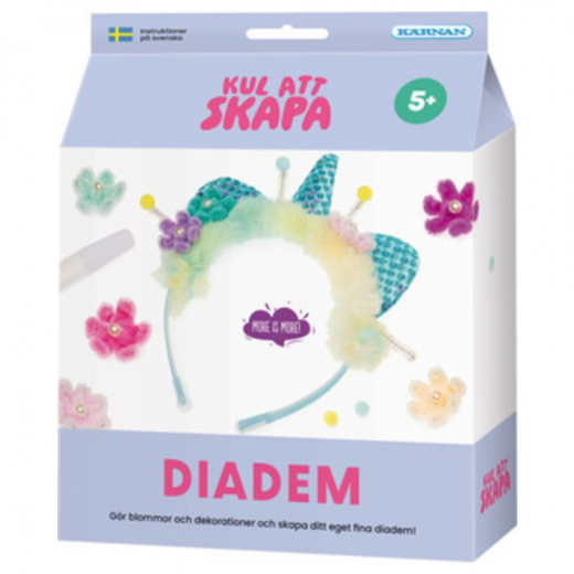 Kul att skapa -  Diadem  i gruppen LEKSAKER / Skapa & måla hos Spelexperten (250678)