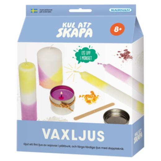 Kul att skapa - Vaxljus i gruppen LEKSAKER / Skapa & måla hos Spelexperten (250681)