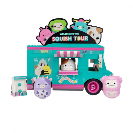 BLDR Squishmallows Stort Squish Tour Van lekset i gruppen LEKSAKER / Figurer och lekset hos Spelexperten (2520098)