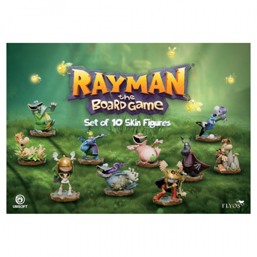 Rayman: The Board Game - Set of 10 Skin Figures i gruppen SÄLLSKAPSSPEL / Strategispel hos Spelexperten (25RAY-BI-EXP-10)