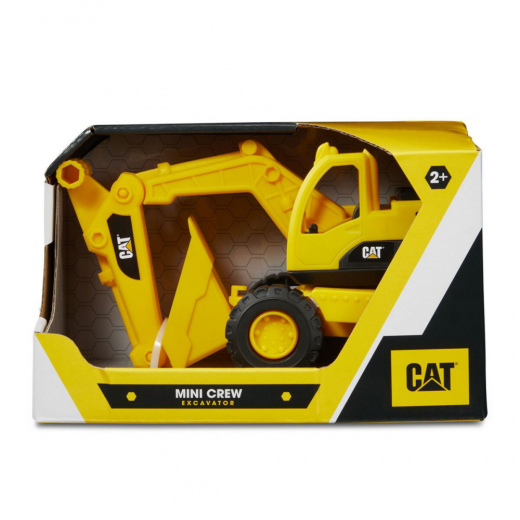 CAT Mini Crew Excavator 18 cm i gruppen LEKSAKER / Leksaksfordon hos Spelexperten (261-82015)