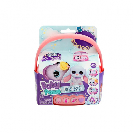 Baby Paws Just Born Bunny i gruppen LEKSAKER / Figurer och lekset hos Spelexperten (264-923492)