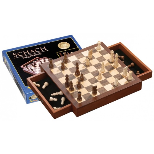 Chess Set Box Magnetic 33 mm i gruppen SÄLLSKAPSSPEL / Schack hos Spelexperten (2713)