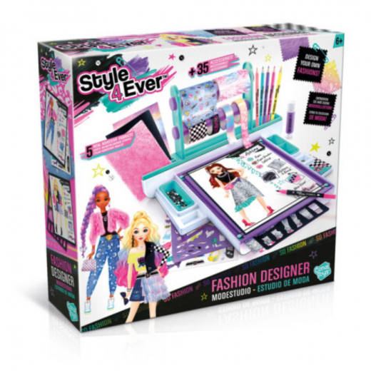 Style 4 Ever Fashion Designer Studio i gruppen LEKSAKER / Skapa & måla hos Spelexperten (276)