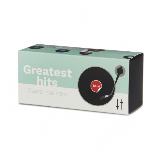 Greatest hits - Glasmarkörer i gruppen LEKSAKER / Roliga prylar / Roliga Presenter hos Spelexperten (27617)