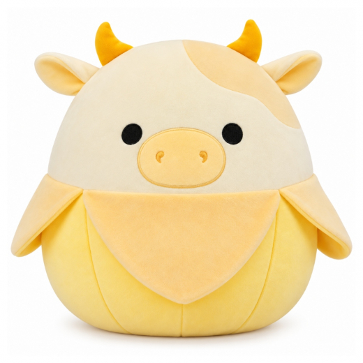 Squishmallows Bowman Banana Cow 30 cm i gruppen LEKSAKER / Gosedjur / Squishmallows hos Spelexperten (280446)