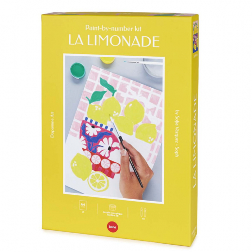 Målarkit Paint-by-number - La Limonade i gruppen LEKSAKER / Skapa & måla hos Spelexperten (28194)