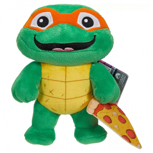 Teenage Mutant Ninja Turtles: Mutant Mayhem - Michelangelo Plush 20 cm i gruppen LEKSAKER / Gosedjur hos Spelexperten (285-2401-HVK28)