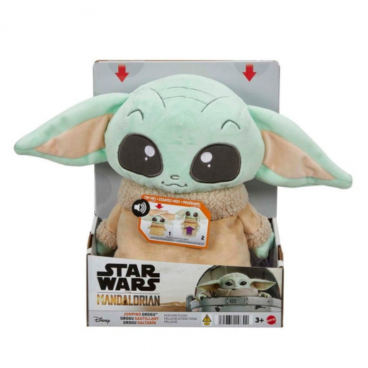 Star Wars - Jumping Grogu Plush i gruppen LEKSAKER / Gosedjur hos Spelexperten (285-2402)