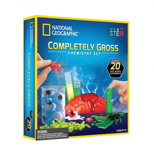National Geographic Completely Gross Chemistry Set i gruppen LEKSAKER / Experiment & teknik hos Spelexperten (29-2456)