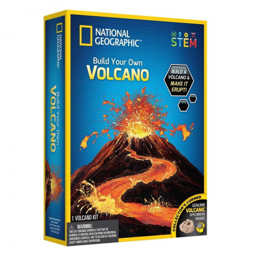 National Geographic Volcano Science Kit i gruppen LEKSAKER / Experiment & teknik hos Spelexperten (29-4004)