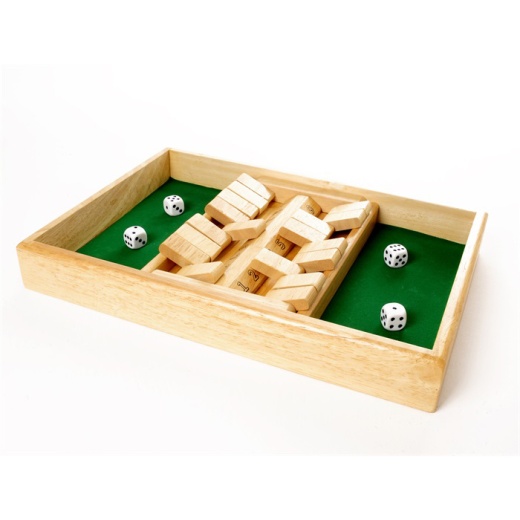 Shut The Box 9er Double i gruppen SÄLLSKAPSSPEL / Klassiska hos Spelexperten (300410)