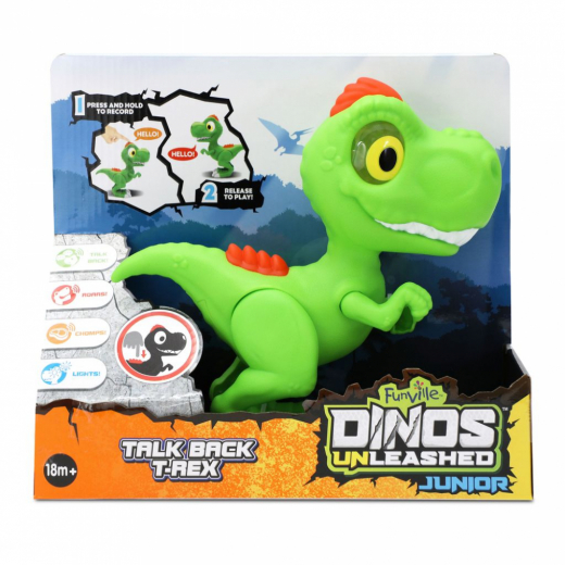 Dinos Unleashed Talk Back T-Rex i gruppen LEKSAKER / Figurer och lekset / Dinos Unleashed hos Spelexperten (30066094)
