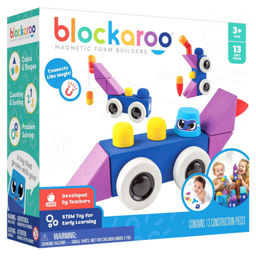 Blockaroo Roadster 13 delar i gruppen LEKSAKER / Byggklossar hos Spelexperten (301004)