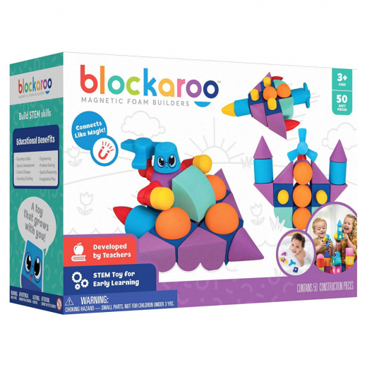 Blockaroo Builder 50 delar i gruppen LEKSAKER / Byggklossar hos Spelexperten (301006)