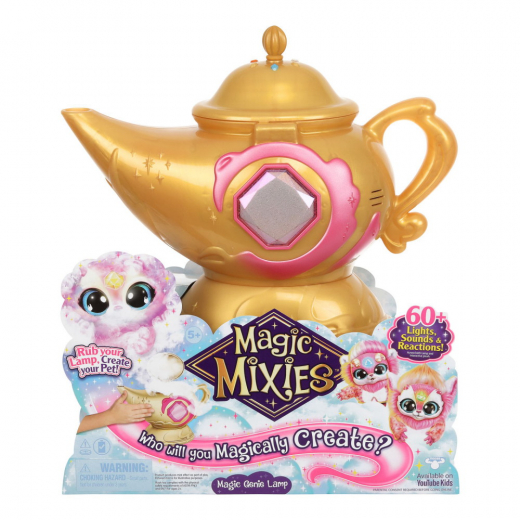 Magic Mixies magisk lampa, rosa i gruppen LEKSAKER / Interaktiva leksaker hos Spelexperten (30416)