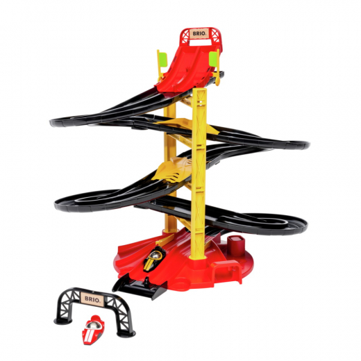 Brio Roll Racing Tower i gruppen LEKSAKER / Leksaksfordon hos Spelexperten (30550)