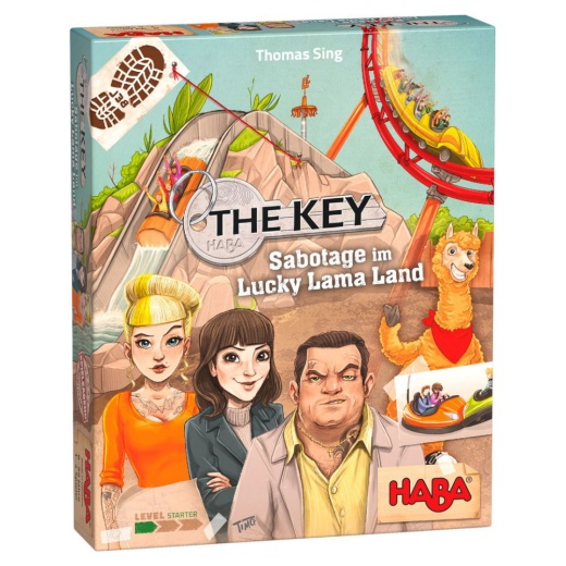 The Key - Sabotage på Lucky Llama Land i gruppen SÄLLSKAPSSPEL / Strategispel hos Spelexperten (305855)