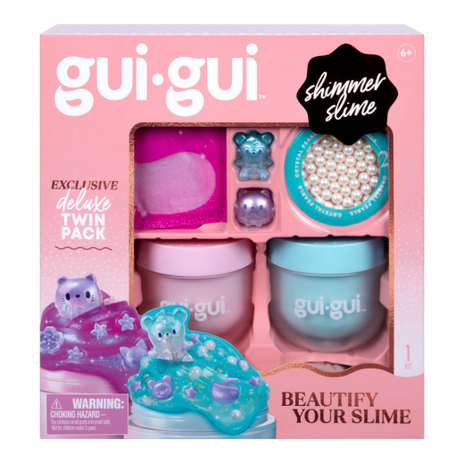 Gui Gui Deluxe 2-pack Slime  i gruppen LEKSAKER / Skapa & måla hos Spelexperten (30644)