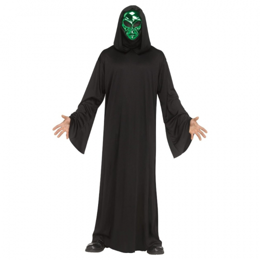 Area 51 Alien Costume - One Size i gruppen LEKSAKER / Utklädnad / Halloween / Maskeraddräkter / Maskeradkit hos Spelexperten (31-137664)