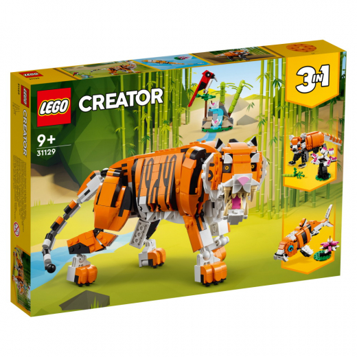 LEGO Creator - Majestätisk tiger i gruppen LEKSAKER / LEGO / LEGO Creator hos Spelexperten (31129)