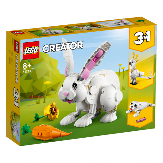 LEGO Creator - Vit kanin i gruppen LEKSAKER / LEGO / LEGO Creator hos Spelexperten (31133)