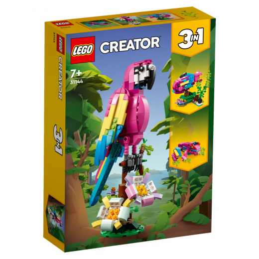 LEGO Creator - Exotisk rosa papegoja i gruppen LEKSAKER / LEGO / LEGO Creator hos Spelexperten (31144)