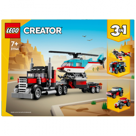 LEGO Creator - Flakbil med helikopter i gruppen LEKSAKER / LEGO / LEGO Creator hos Spelexperten (31146)