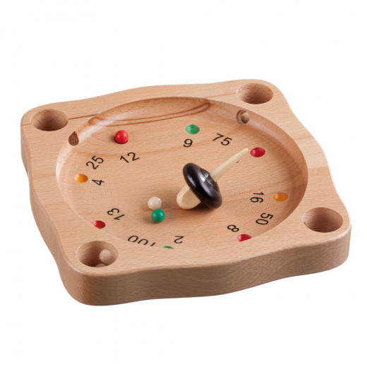 Tiroler Roulette i heveaträ i gruppen SÄLLSKAPSSPEL / Klassiska hos Spelexperten (3115)