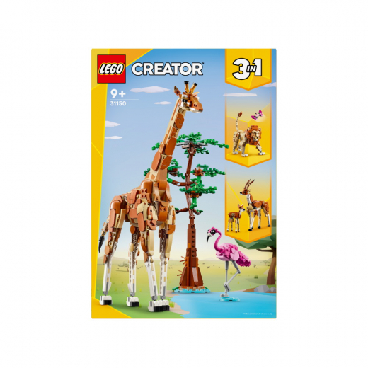 LEGO Creator - Vilda safaridjur i gruppen LEKSAKER / LEGO / LEGO Creator hos Spelexperten (31150)