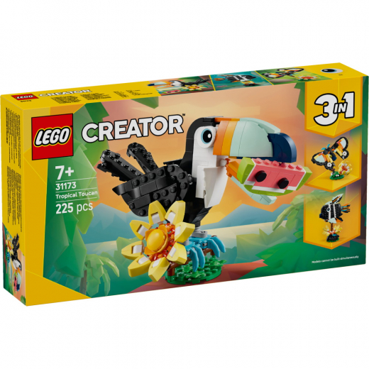 LEGO Creator - Vilda djur: Tropisk tukan i gruppen LEKSAKER / LEGO / LEGO Creator hos Spelexperten (31173)