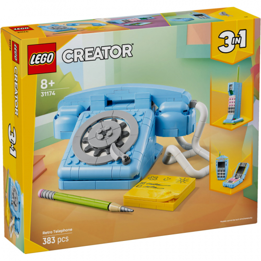 LEGO Creator - Retrotelefon i gruppen LEKSAKER / LEGO / LEGO Creator hos Spelexperten (31174)