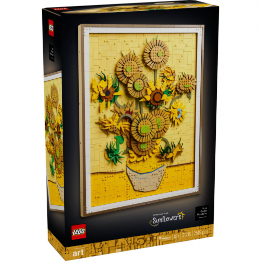 LEGO Art - Vincent van Gogh Solrosor i gruppen LEKSAKER / LEGO / LEGO Art hos Spelexperten (31215)