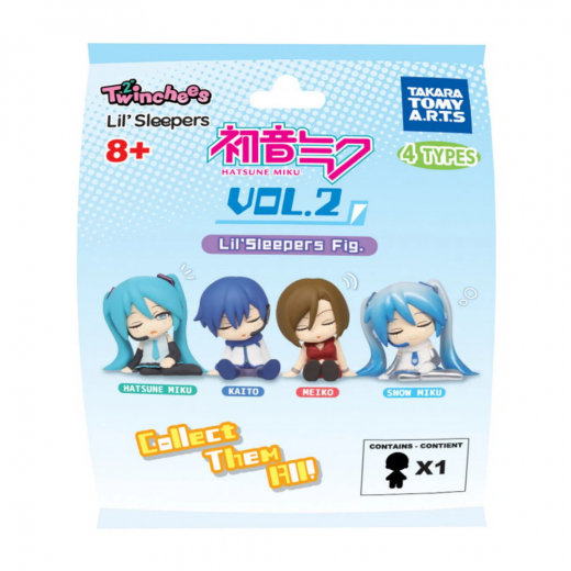 Twinchees Hatsune Miku Lil’ Sleepers Figs Vol 2 i gruppen LEKSAKER / Samlarprylar hos Spelexperten (314-802601)