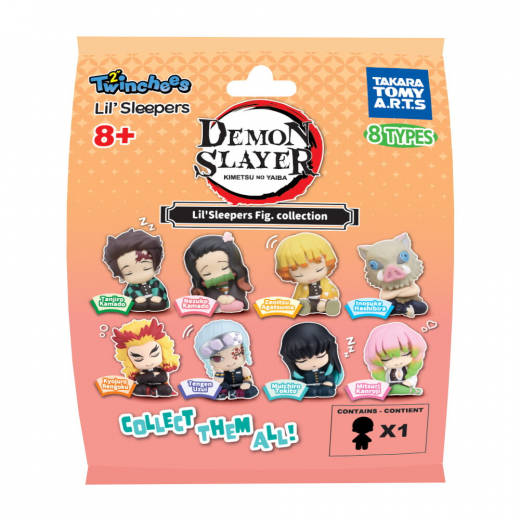 Twinchees Demon Slayer Lil’ Sleepers Figs  i gruppen LEKSAKER / Samlarprylar hos Spelexperten (314-802602)