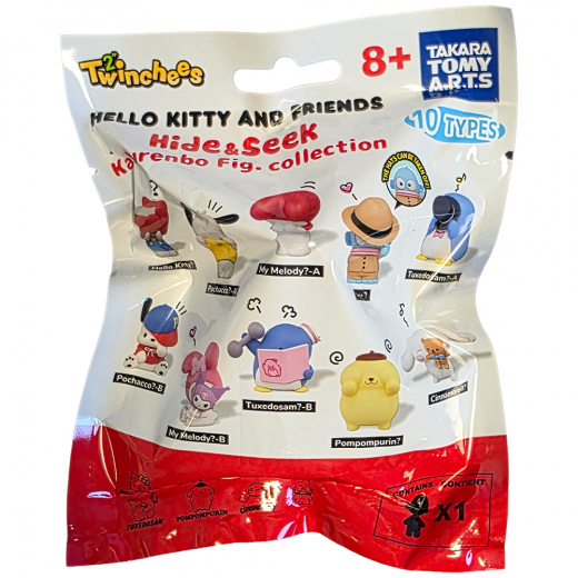 Twinchees Hello Kitty & Friends Hide ‘n’ Seek Blindbag i gruppen LEKSAKER / Samlarprylar hos Spelexperten (314-802604)