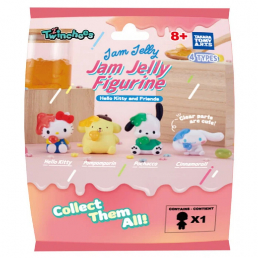 Twinchees Hello Kitty & Friends Jam Jelly Figurer i gruppen LEKSAKER / Samlarprylar hos Spelexperten (314-806490)