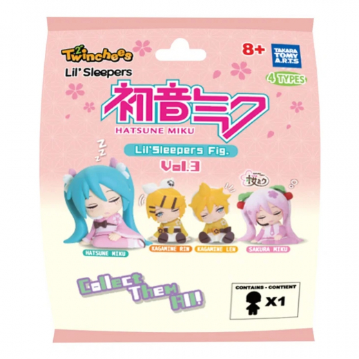 Twinchees Hatsune Miku Lil Sleepers Figure i gruppen LEKSAKER / Samlarprylar hos Spelexperten (314-806537)