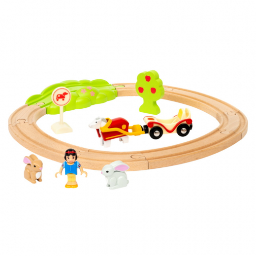 Brio Tågset - Disneyprinsessor - Snövit Djurset i gruppen LEKSAKER / BRIO trätåg / Tågset hos Spelexperten (32299)