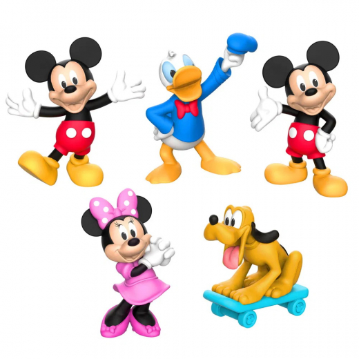 Disney Junior Musse Piggs Klubbhus Figurer 5-Pack i gruppen LEKSAKER / Figurer och lekset / Disney hos Spelexperten (325-38818)
