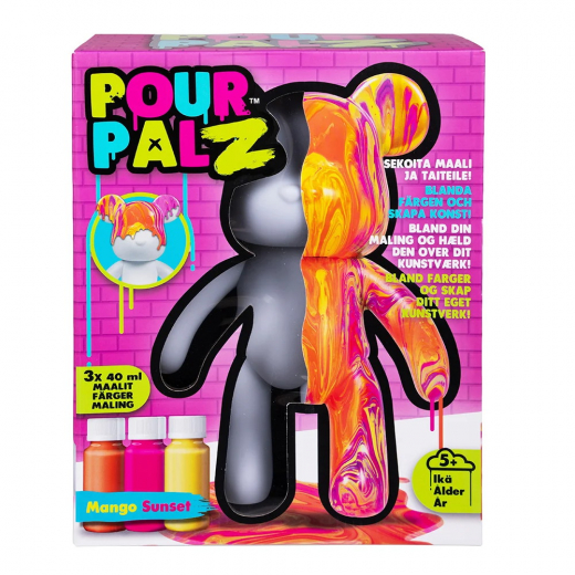 Pour Palz - Mango Sunset i gruppen LEKSAKER / Skapa & måla hos Spelexperten (33130153)